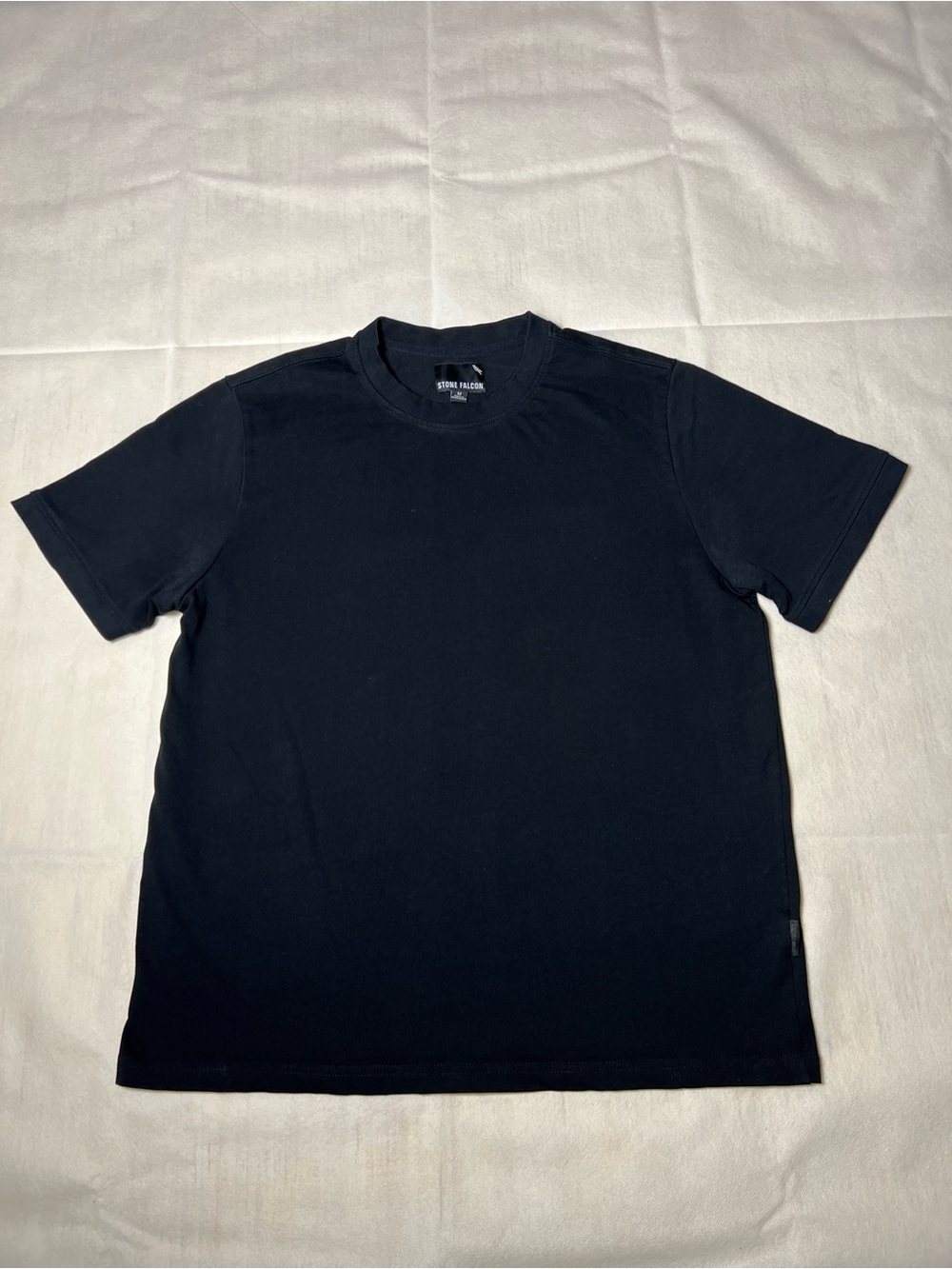 Stone Falcon black t-shirt size M
